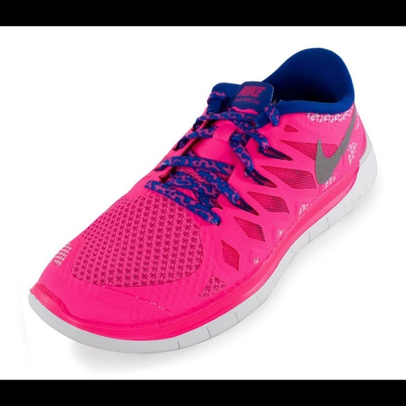Nike Shoes Youth Free 50 Hyperpink Royal Sneakers Poshmark